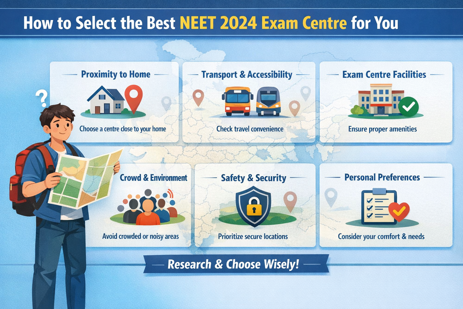 How to Select the Best NEET 2024 Exam Centre for You
